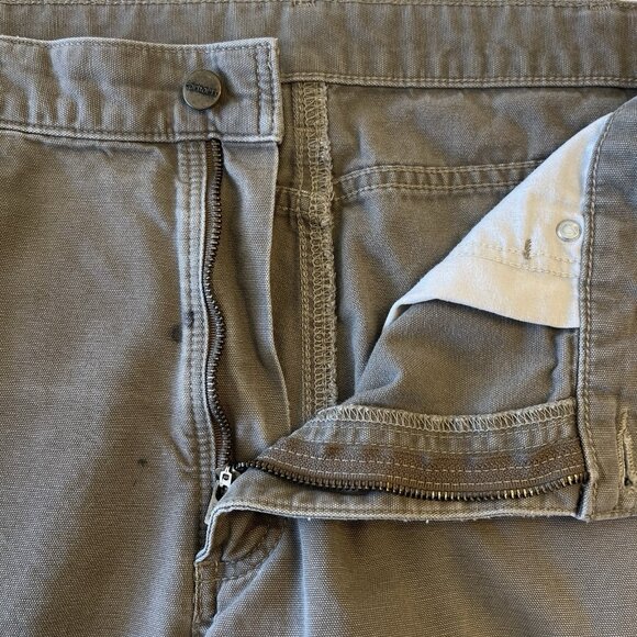 Carhartt Men Carpenter Loose Fit Khaki Work Pants 38x29 American Workwear Grunge - Picture 9 of 13